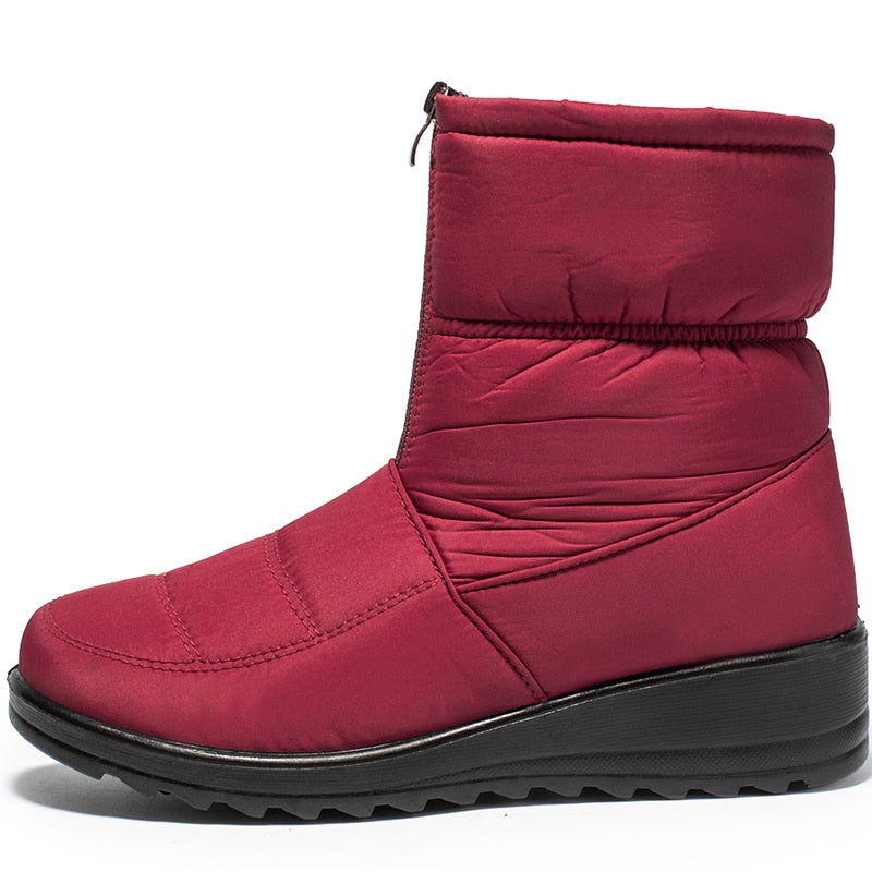 Zolara Klassische pelzgefütterte Damen-Schneestiefel