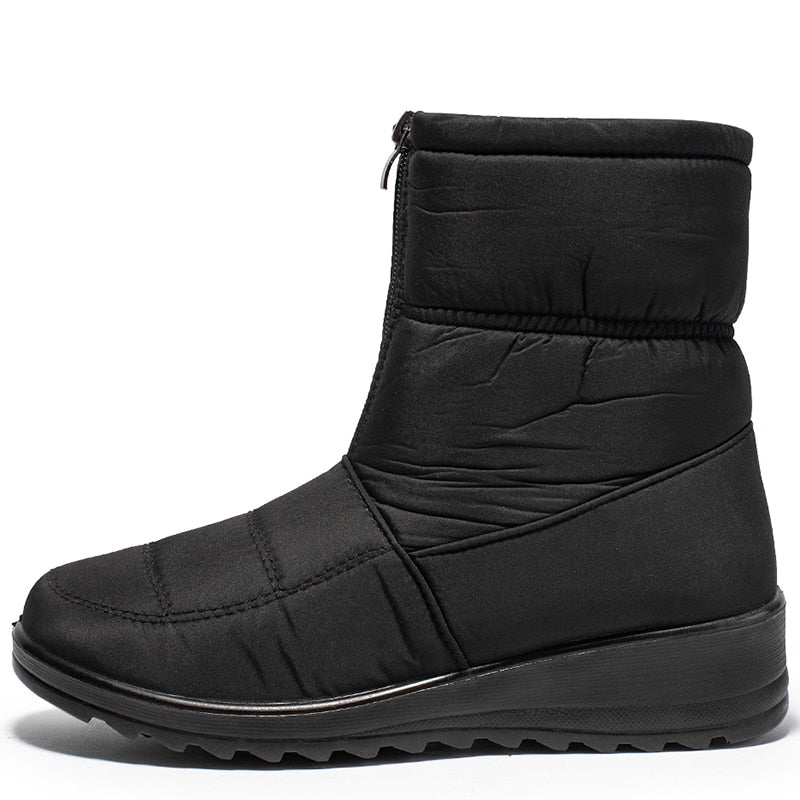 Zolara Klassische pelzgefütterte Damen-Schneestiefel